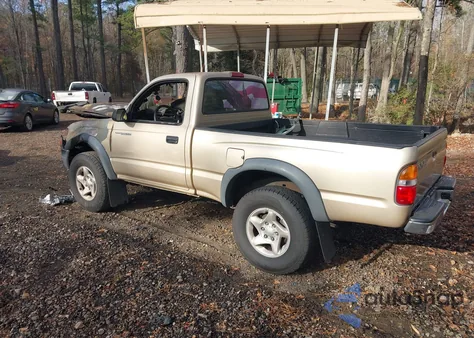 2001 Toyota Tacoma Prerunner from USA, damaged, VIN 5TENM92N51Z725747